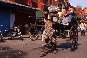 Calcutta,-pousse-pousse