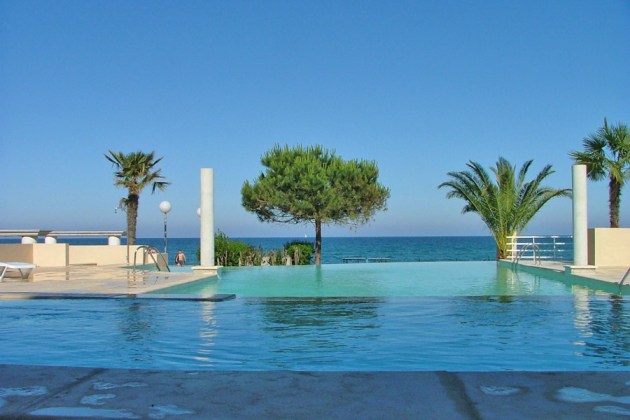 Vue sur la plage