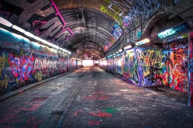 banksy tunnel